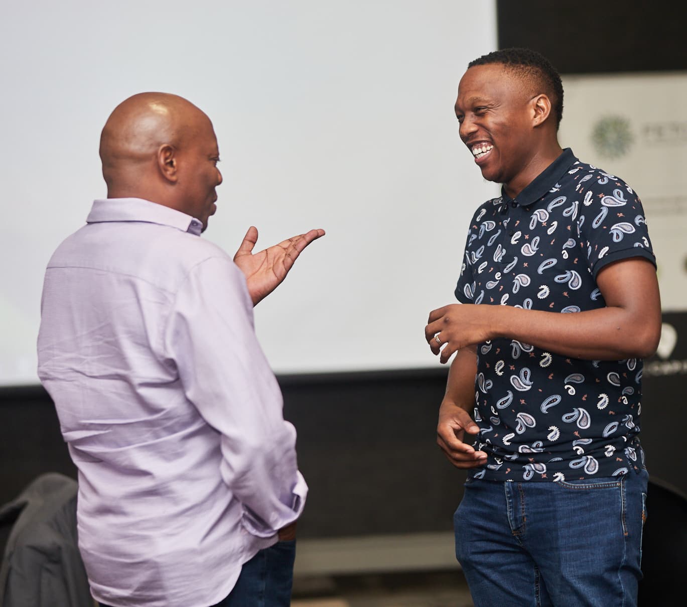 Bongani Radebe in advisory session