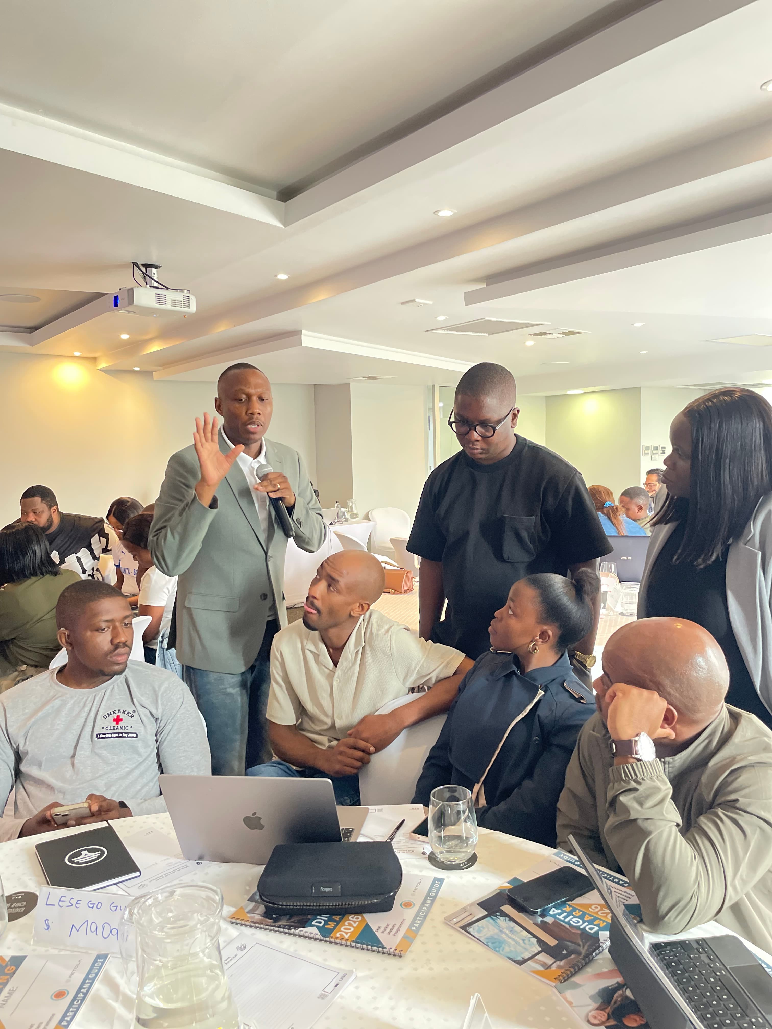 Bongani Radebe - business advisory session