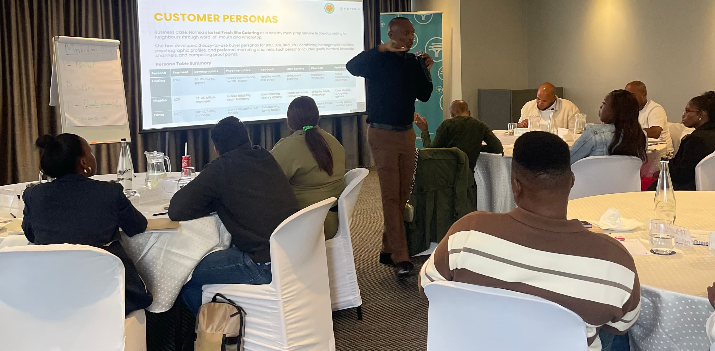 Bongani Radebe empowering entrepreneurs
